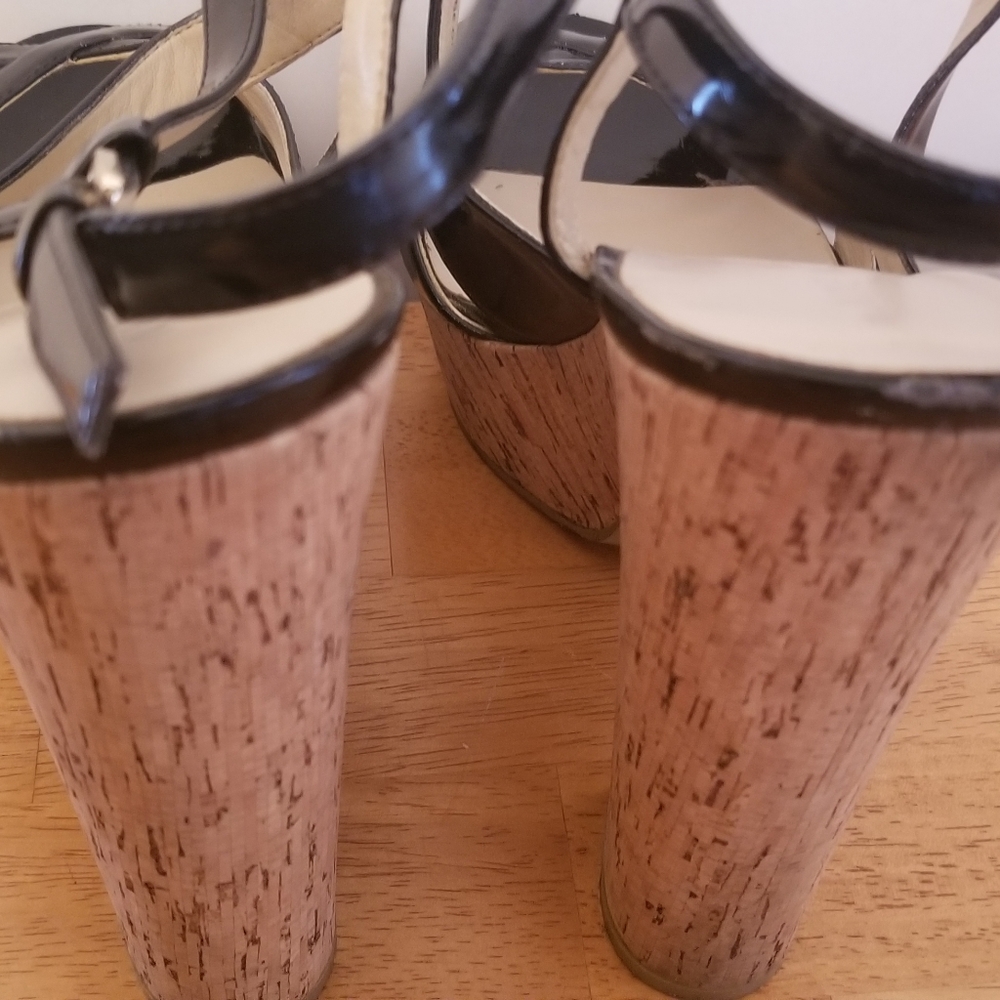 Woman's Nine West Sandals Black Size 9 - Picture 4 of 8